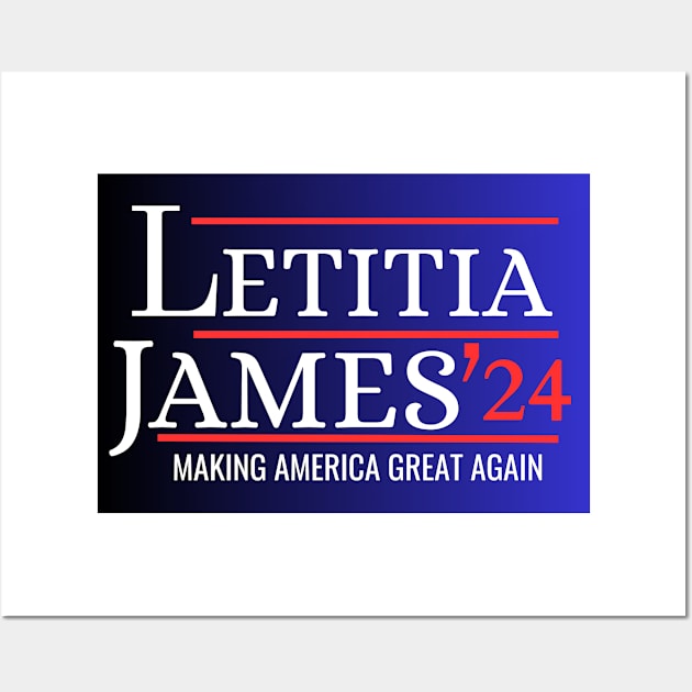 LETITIA JAMES MAKING AMERICA GREAT AGAIN Wall Art by Mojakolane